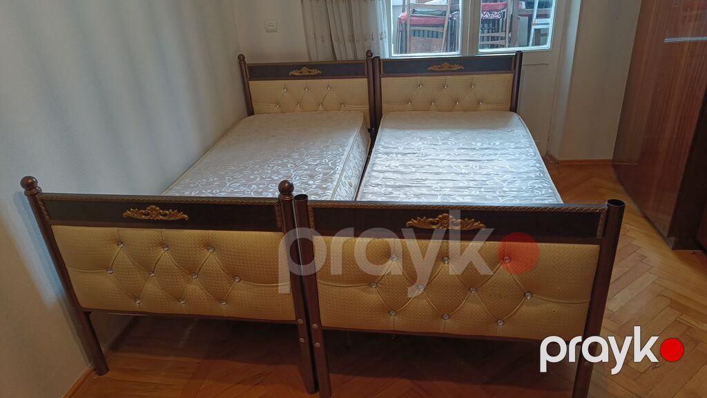 İki ədəd tək nəfərlik klassik çarpayı dəsti - Ölçü: təxmini tək — Yataqlar, Bakı (2)