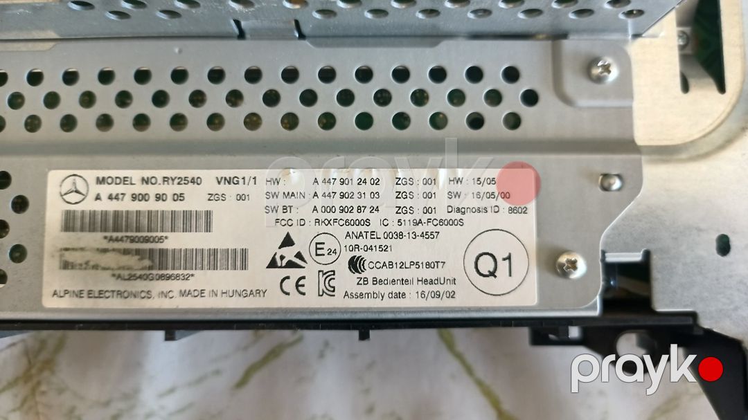 Mercedes-Vito 2018 monitoru — Ehtiyat hissələri və aksesuarlar, Bakı (2)