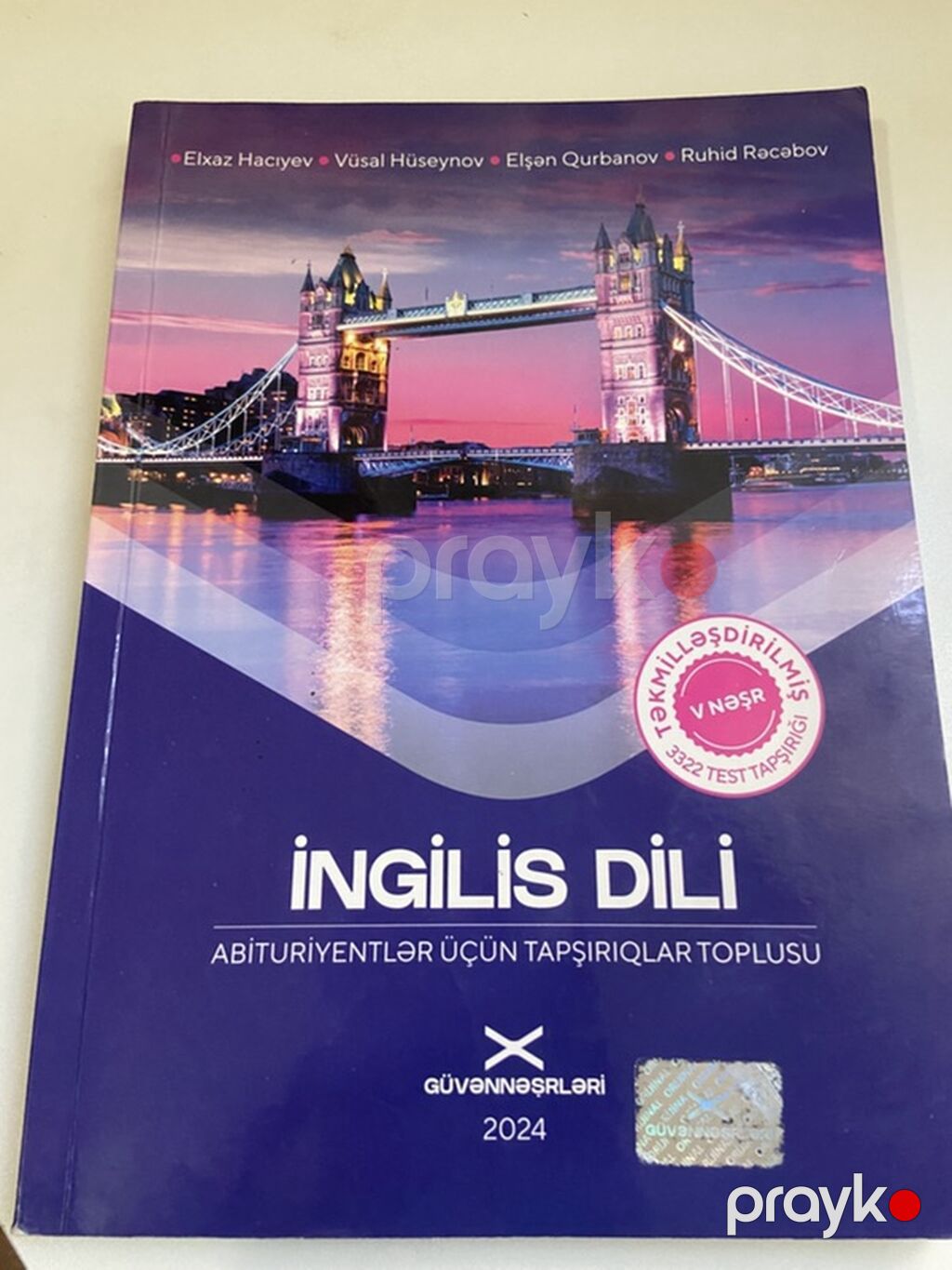Məhsul: “İngilis dili – Abituriyentlər üçün tapşırıqlar toplusu” — Kitablar, Xırdalan