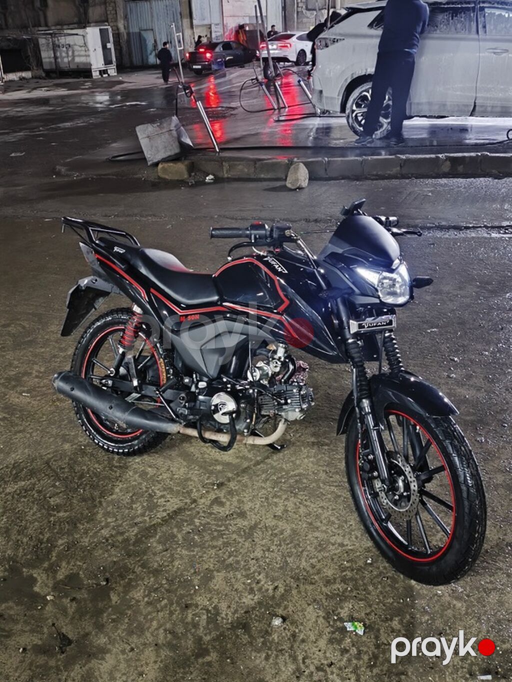 Model: Tufanan M-50N tərzində şəhər tipli motosiklet - Rəng: mat — Motosikletlər, Gədəbəy (2)