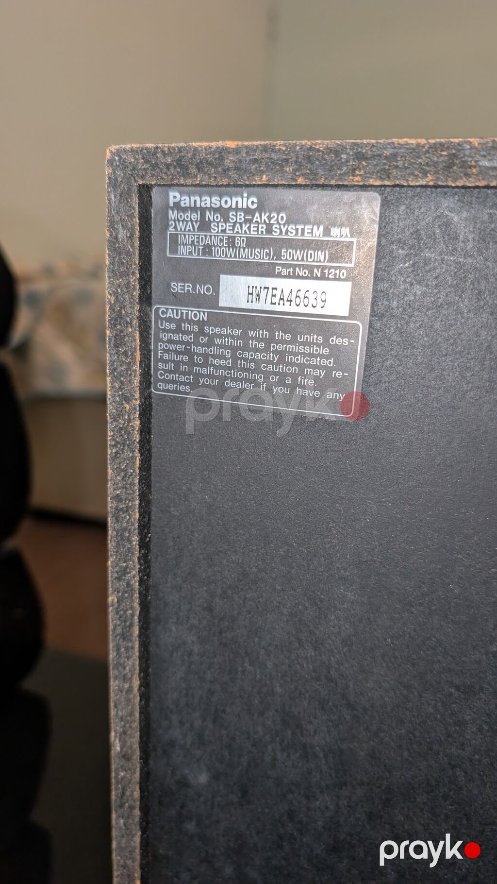 Panasonic SA-AK20 musiqi mərkəzi – tam komplekt 100 w rms,təmiz səs — Akustik sistemlər, Fatmayı (3)