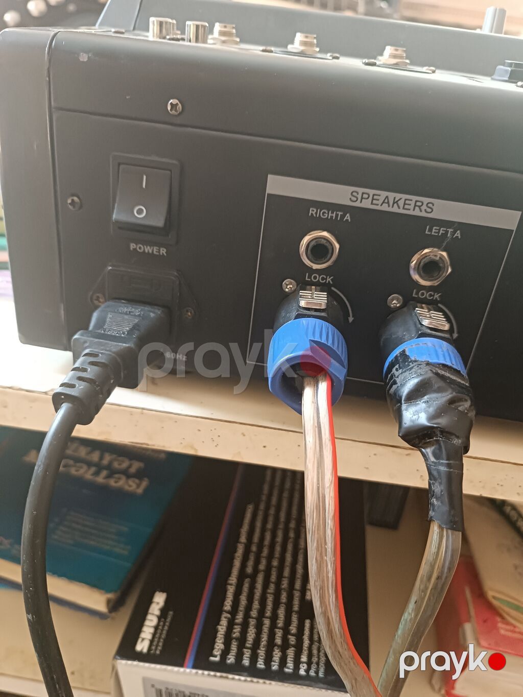 Dynacord PMX-1202A MP3 – 12 kanallı gücləndiricili mikser — Studiya və konsert üçün, Beyləqan (5)