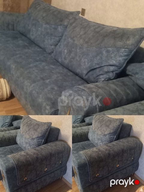 Divan 2 eded kreslo divan acilandi baza var qiymet 350 azn unvan kənd — Masazır