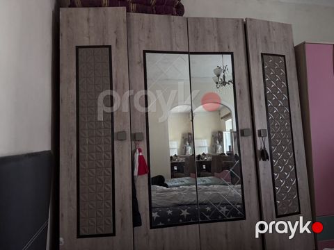 Mebel dolabı – 5 qapılı, güzgülü model - Material: ağac fakturalı — Mehdiabad