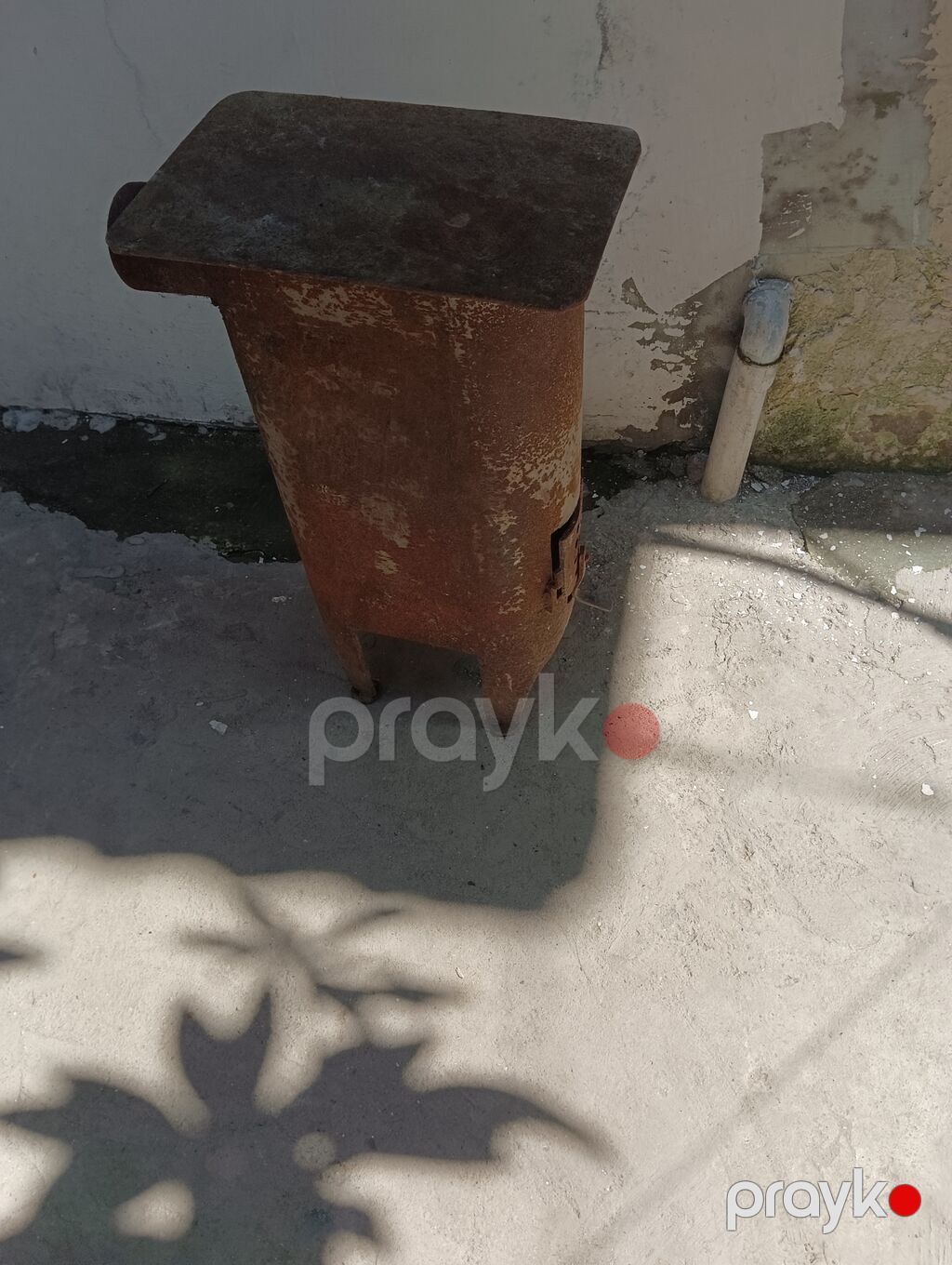 Metall soba/odun peçi - Material: qalın metal/kətan polad gövdə — Kaminlər, Bakı (3)