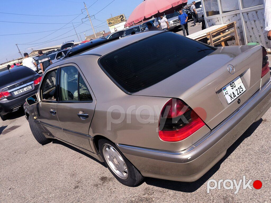 Mercedes C 220, 2.2 L, 1996 il, 390 117 km — Avtomobillər, Bakı (5)