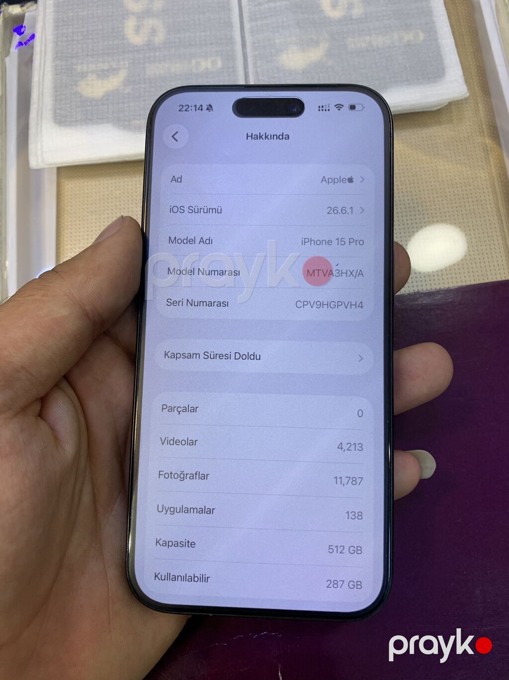 IPhone 15 Pro, 512 GB, Blue Titanium — Apple iPhone, Digah (2)
