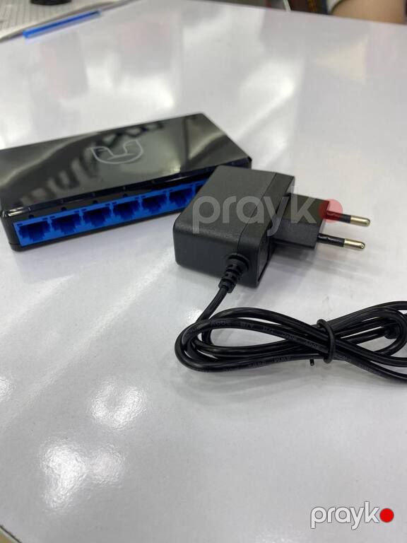 Alfa S880 8 Port 10/100/1000 Mbps Ethernet Switch — Şəbəkə və server avadanlığı, Bakı (5)