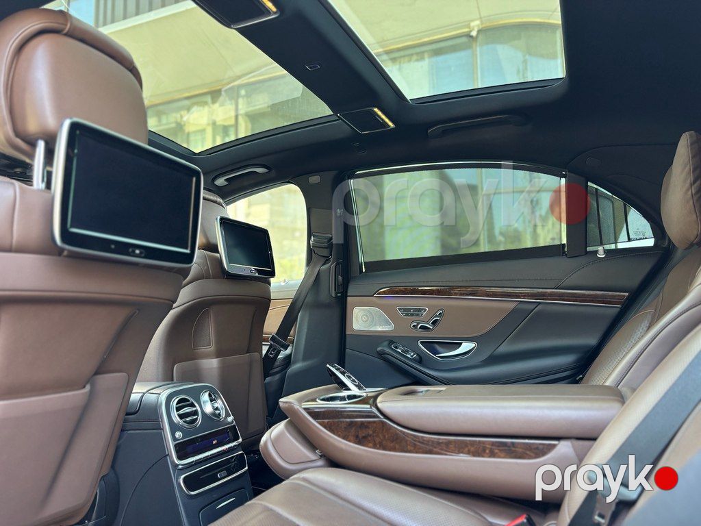 Mercedes S 350 d 4MATIC, 2.9 L, 2017 il, 162 500 km — Avtomobillər, Bakı (9)