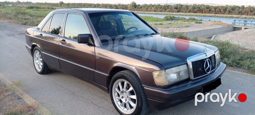 Mercedes 190, 2.0 L, 1991 il, 250 000 km — Avtomobillər, Şirvan (2)