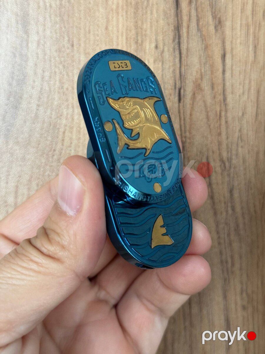 Sea Gangs Shark EDC Blue Titanium — Oyuncaqlar, Bakı (2)