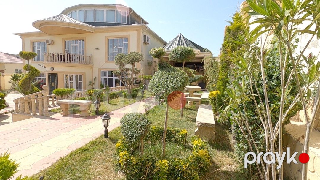 Satılır 5 otaqlı həyət evi/bağ evi 300 m² — Ev, villa, Bakı (2)
