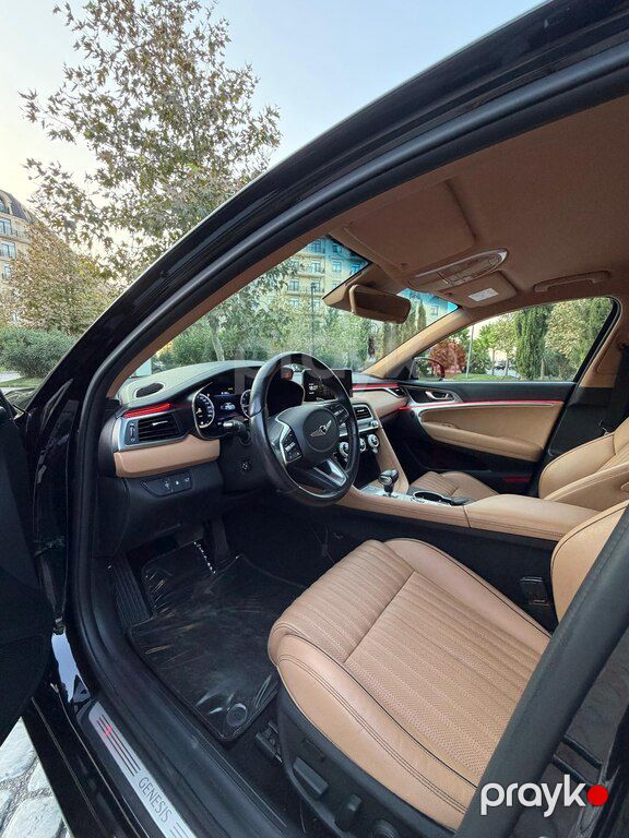 Genesis G70, 2.0 L, 2021 il, 50 000 km — Avtomobillər, Bakı (7)