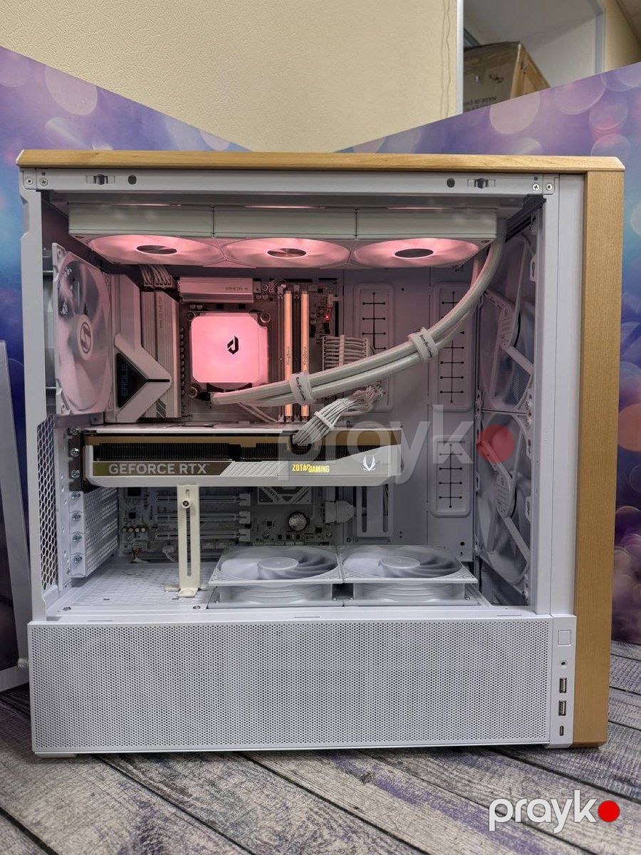 IAT Gaming PC White Edition 5070Ti Ryzen 7 — Masaüstü kompüterlər, Bakı (4)