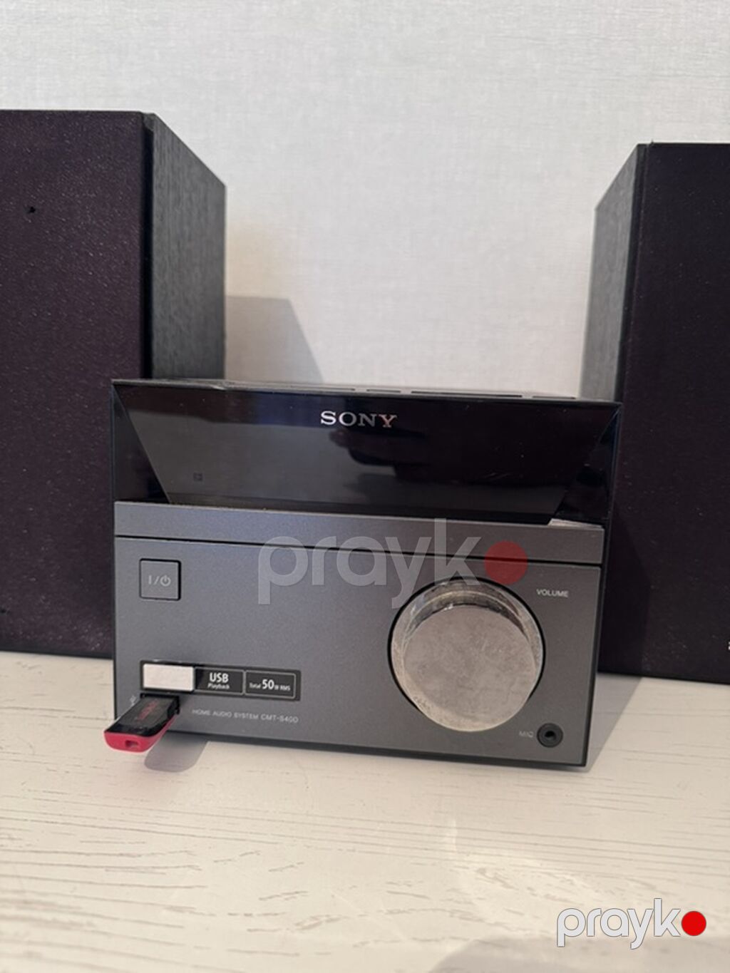 Sony CMT-S40D ev audio sistemi - Kompakt 2.0 mikro-muzik mərkəzi — Akustik sistemlər, Digah (5)