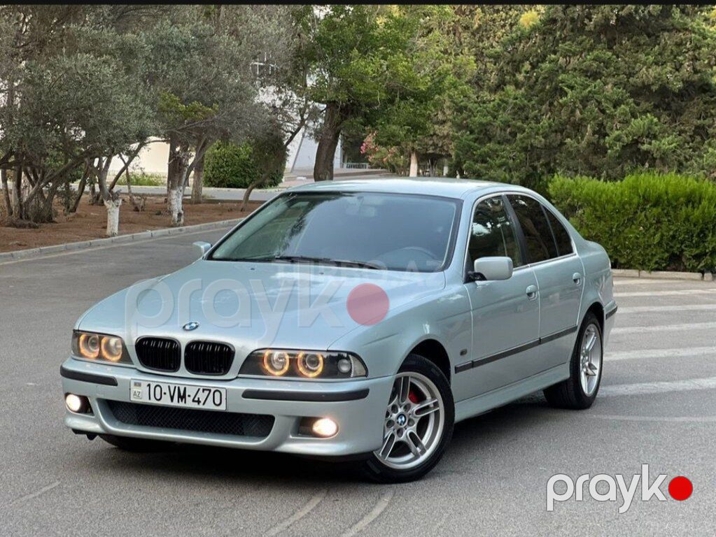 BMW 523, 2.5 L, 1997 il, 504 400 km — Avtomobillər, Bakı (8)