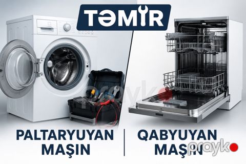 Paltaryuyan və qabyuyan temiri — Bakı