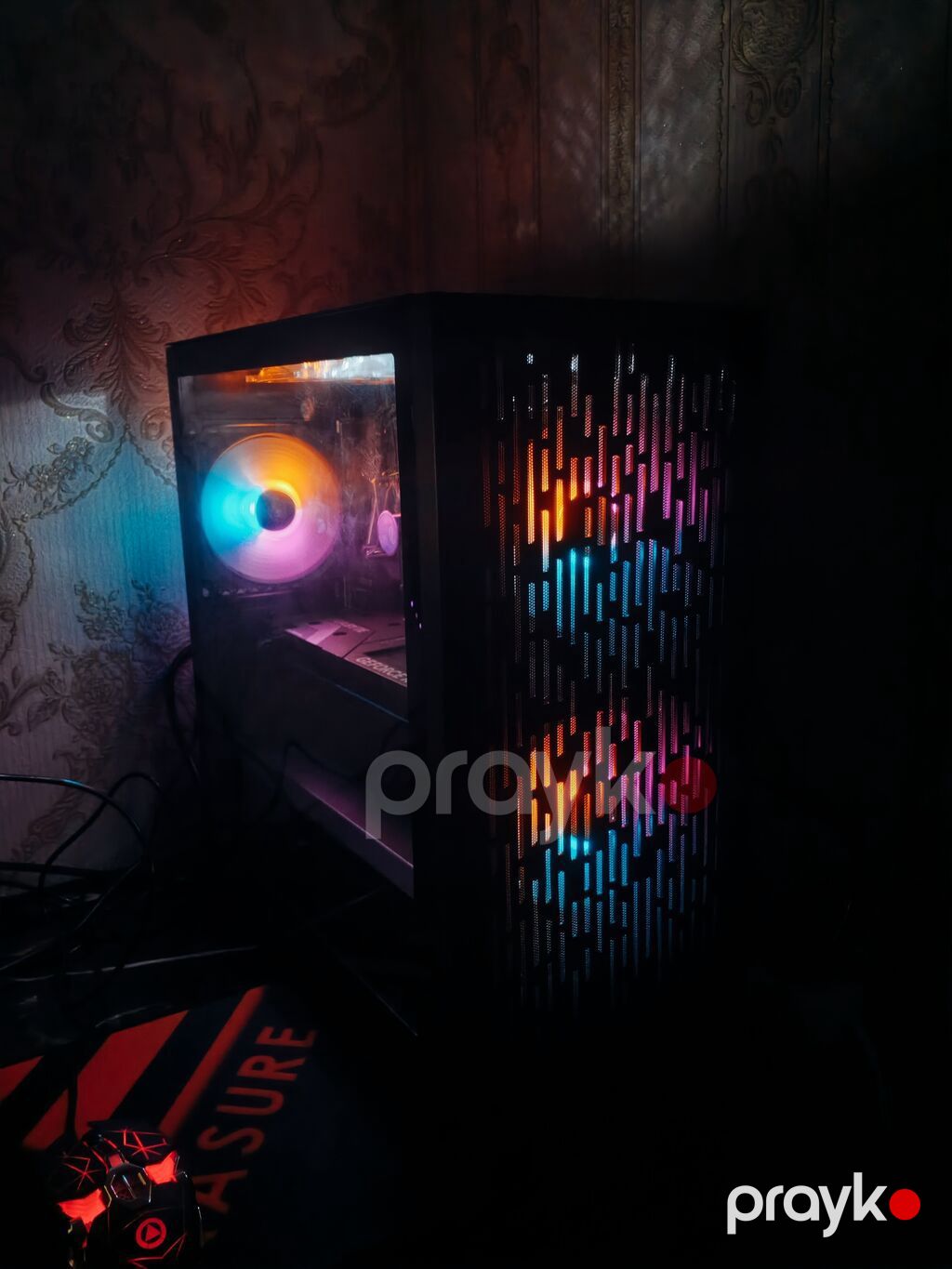 Monitor: HP X24 Gaming (144Hz, IPS) Prosessoru: Intel Core i3-10100F — Masaüstü kompüterlər, Xaçmaz (3)