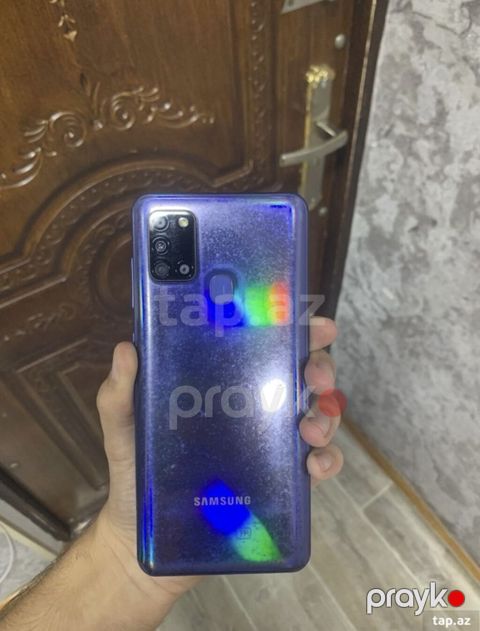 Samsung Galaxy A21S, 64 GB, rəng - Mavi, İki sim kartlı — Bakı