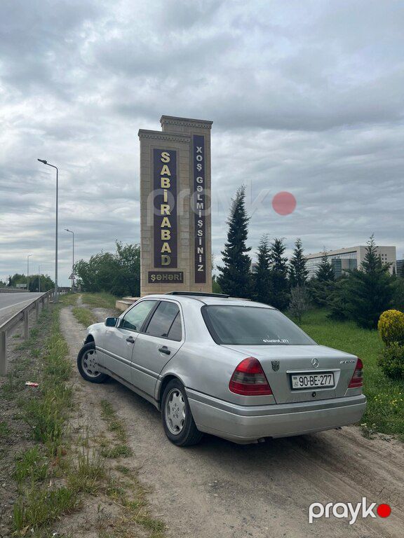 Mercedes C 200, 2.0 L, 1996 il, 447 217 km — Avtomobillər, Sabirabad (4)