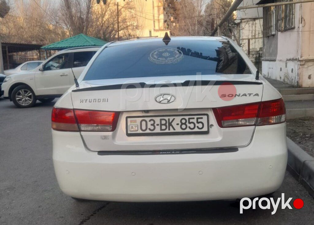 Hyundai Sonata, 2.4 L, 2007 il, 255 300 km — Avtomobillər, Bakı (8)