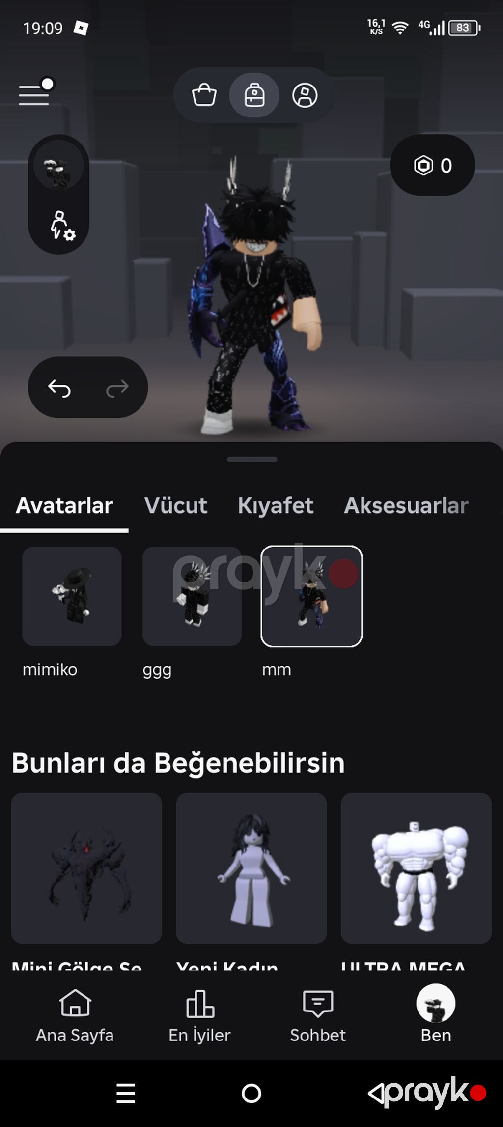 Tezili satılır whatsapp dan elaqe saxlayın gözel hesabdı 20k robux — Təklifler, Bakı (7)