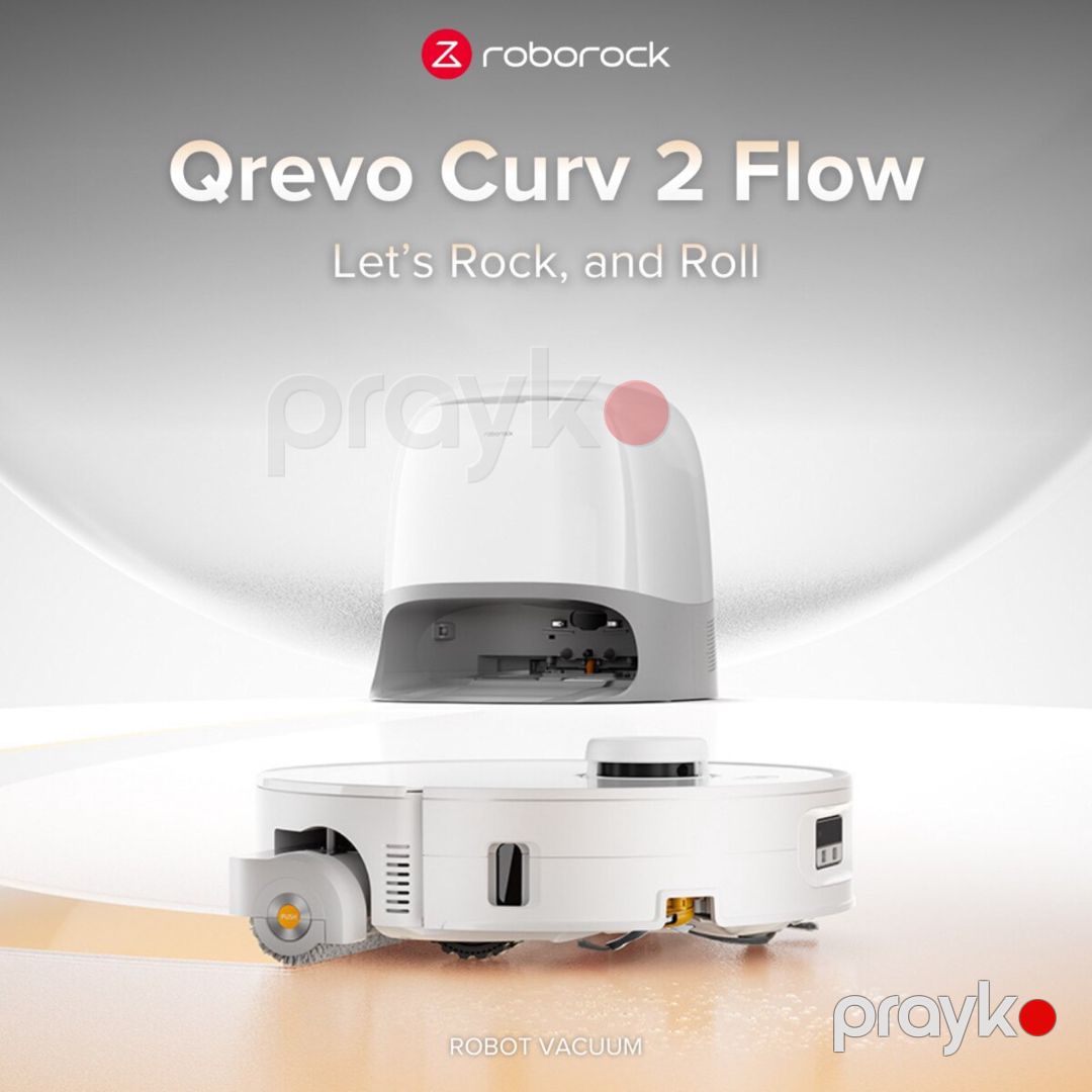 Robot tozsoran "Roborock Qrevo Curv 2 Flow" — Ev texnikası, Bakı (4)