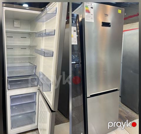 Beko aşağıdan donduruculu soyuducu - Rəng: paslanmayan polad (inox) — Digah