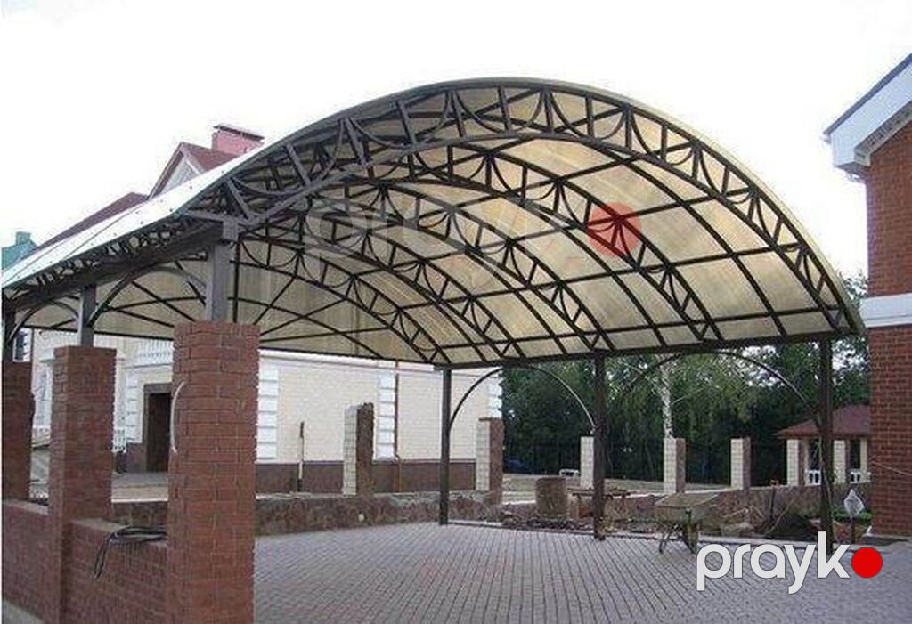 Metal konstruksiyalı hazır və sifarişlə talvarlar - Tətbiq sahələri — Dam örtükləri, Xudat