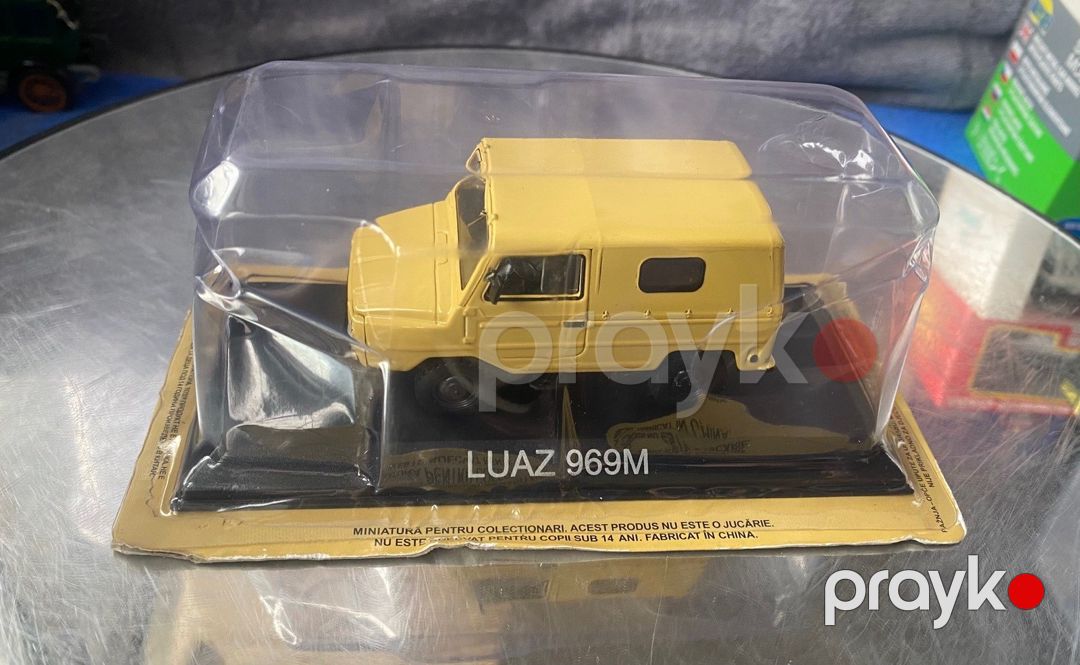 Коллекционная модель LUAZ-969M hard top beige 1979 — Kolleksiyalar, Bakı (9)