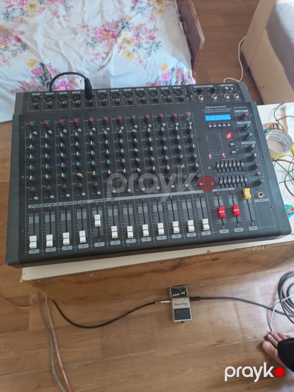 Dynacord PMX-1202A MP3 – 12 kanallı gücləndiricili mikser — Studiya və konsert üçün, Beyləqan (3)