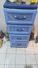 Plastik çəkmeçəli dolab - Material: davamlı plastik - Rəng: göy — Nurlan Məmmədzadə