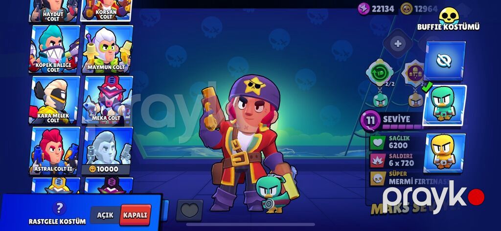 Brawl Stars hesabı – yüksək trofeyli və tam inkişaf etdirilmiş Salam — Sikkələr, Bakı (5)