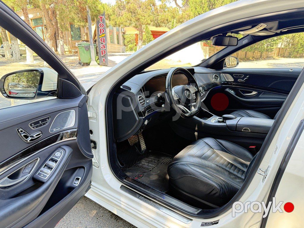 Mercedes S 400 d, 3.0 L, 2016 il, 99 000 km — Avtomobillər, Bakı (8)