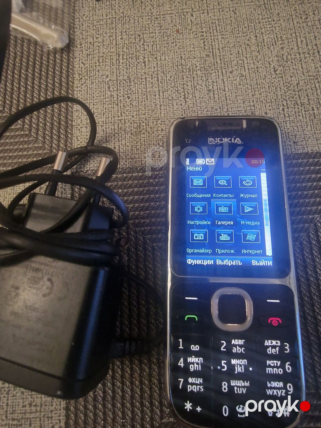 Nokia C2, 2 GB Memory Capacity, rəng - Qara, Düyməli — Nokia, Bakı (2)