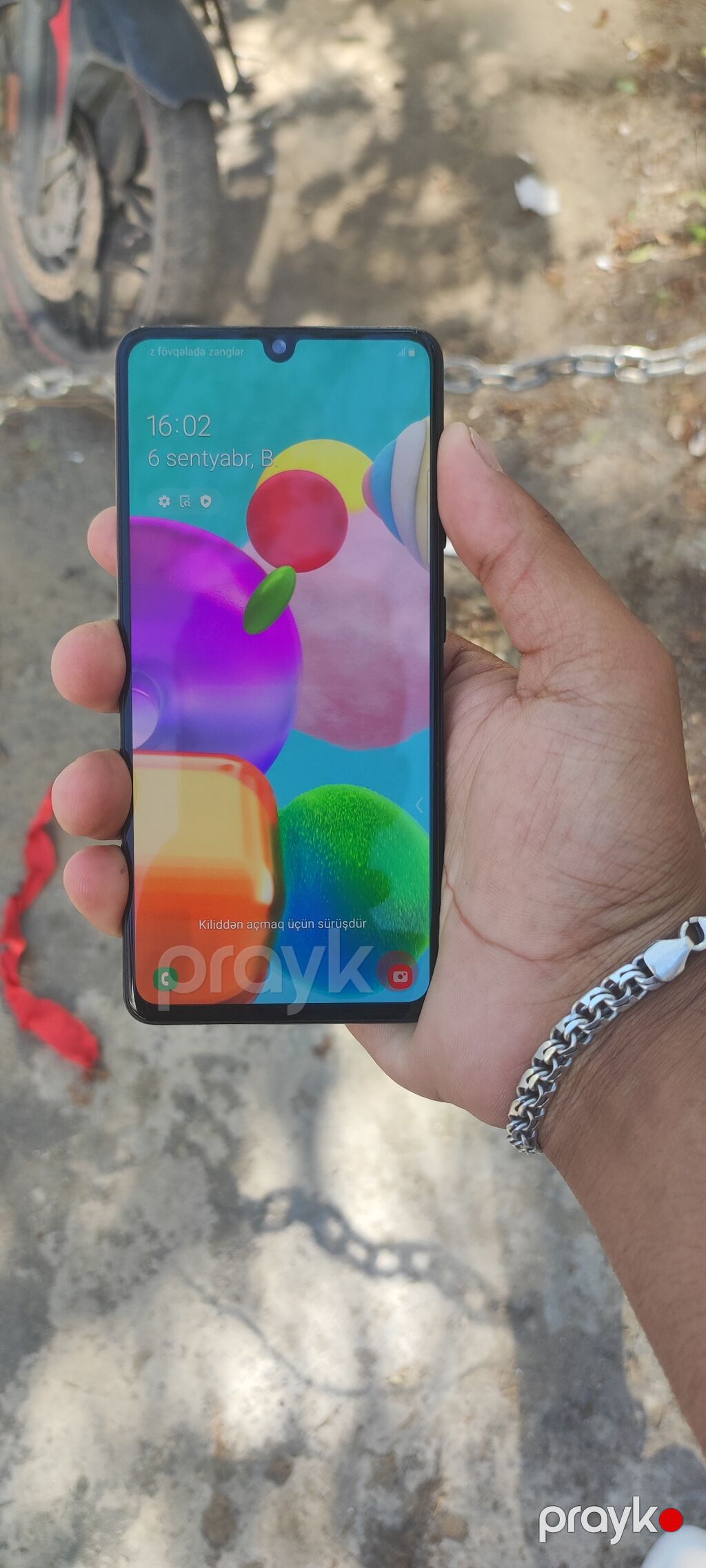 Samsung Galaxy A41, 64 GB, rəng - Qara, Barmaq izi — Samsung, Bakı (2)