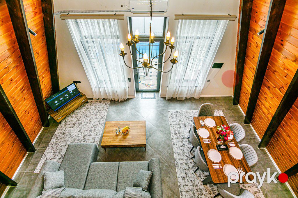 İcarəyə verilir 4 otaqlı həyət evi/bağ evi 180 m² — Ev, villa, Qəbələ (4)