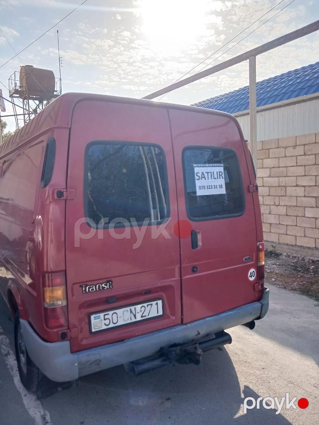 Ford Transit yük mikroavtobusu - Korpus: uzun baza, yüksəldilmiş — Avtomobillər, Salyan (2)