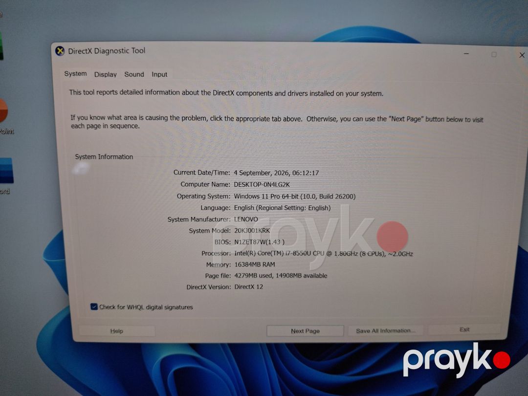 Lenovo Thinkpad X1 Tablet Gen3 3K Ekran — Noutbuklar, Bakı (11)