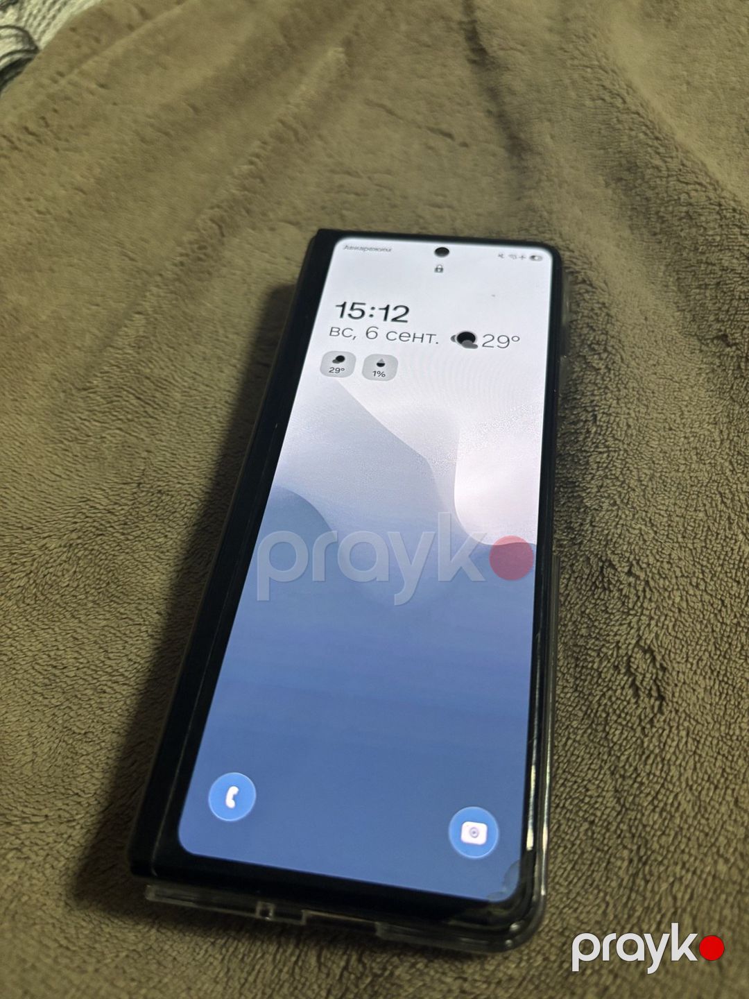 Samsung Galaxy Z Fold 3 5G Phantom Black 256GB/12GB — Smartfonlar, Bakı (4)
