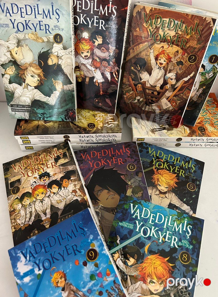 TPN Vadedilmiş yokyer 1-14 cild Türkçe Manga — Kitablar və jurnallar, Bakı (2)