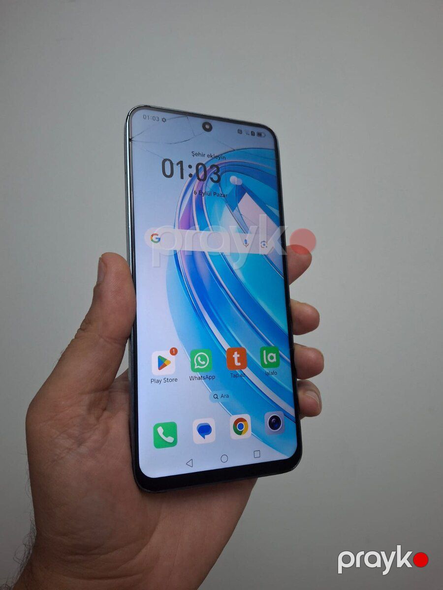 Honor X8a Titanium Silver 128GB/6GB — Smartfonlar, Bakı