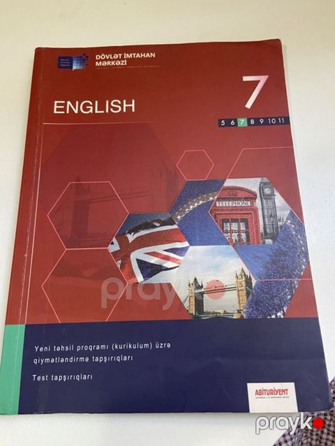 Məhsul: “English – 7” qiymətləndirmə və test tapşırıqları toplusu — Xırdalan