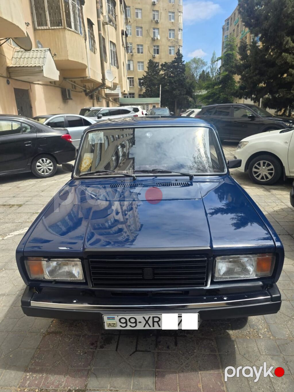 Model: Lada Riva (VAZ 2107) Kuzov: sedan, 4 qapılı Rəng: tünd göy — Avtomobillər, Lerik (4)