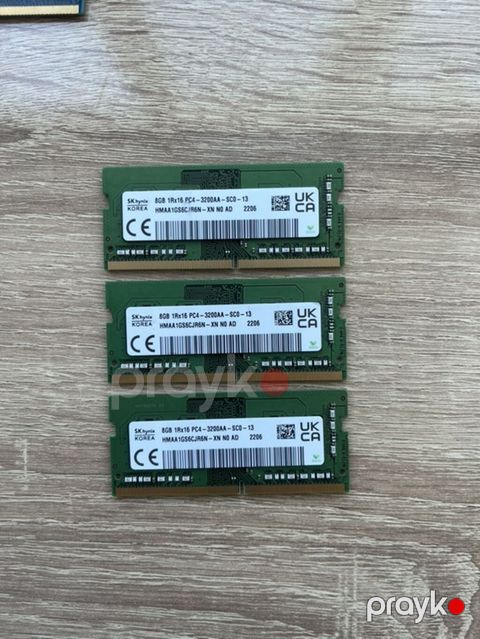 Məhsul: SK hynix DDR4 Sodımm RAM modulları (noutbuk üçün) - Model — Bakı