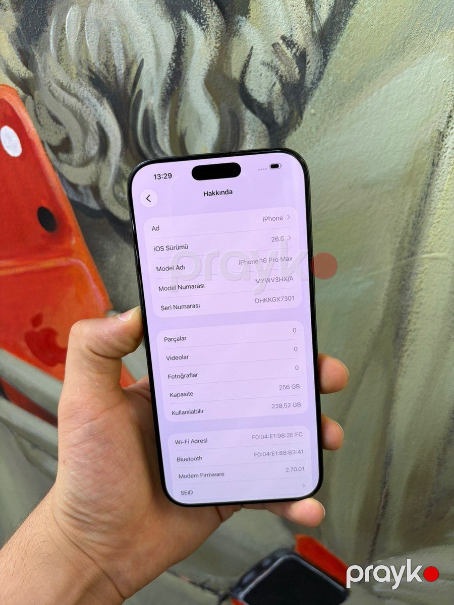 Apple iPhone 16 Pro Max Black Titanium 256GB/8GB — Smartfonlar, Bakı (2)