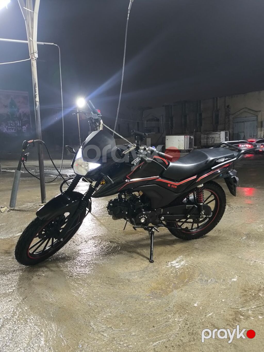 Model: Tufanan M-50N tərzində şəhər tipli motosiklet - Rəng: mat — Motosikletlər, Gədəbəy (5)
