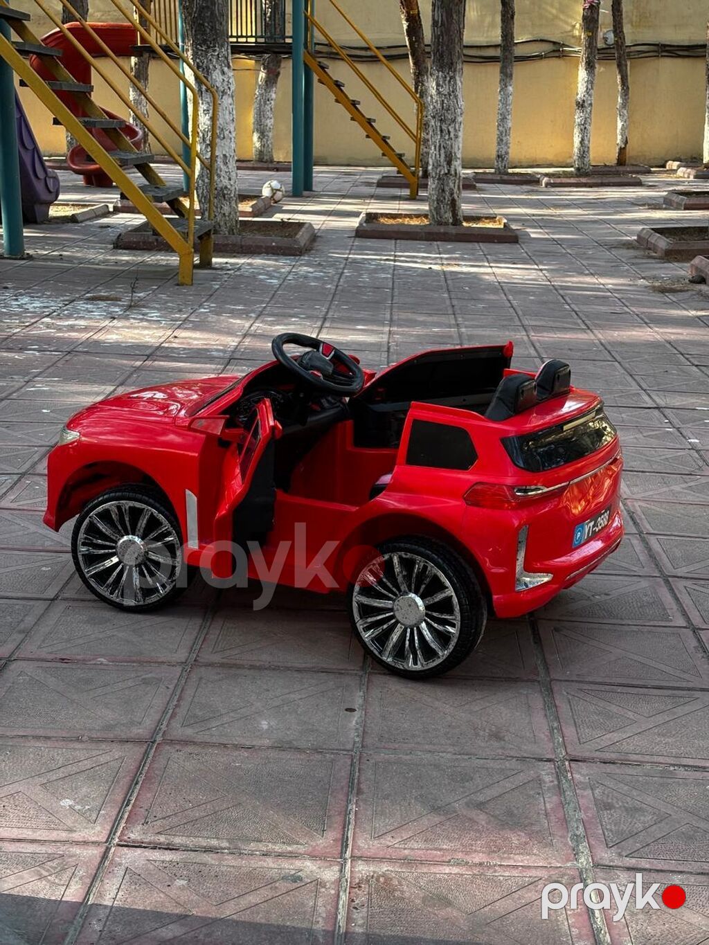 Uşaq üçün elektrikli minik maşını – YT-3588 modeli - Rəng: parlaq — Uşaq avtomobilləri, Masazır (4)