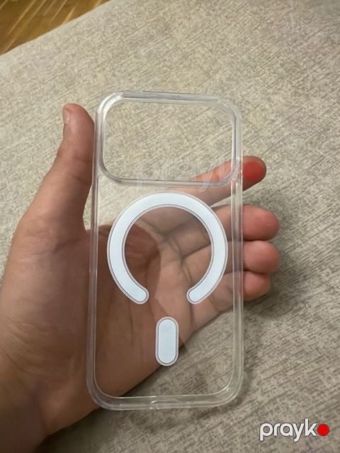 IPhone 17 Pro şəffaf MagSafe kabro — 30 AZN Qutusu var Heç — Masazır