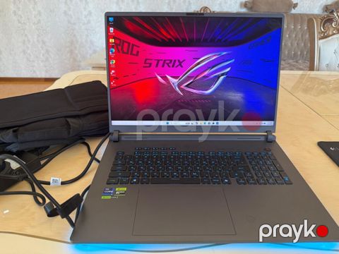ASUS ROG Strix (17") oyun noutbuku Xüsusiyyətlər: - Ekran: 17.3" — Bakı